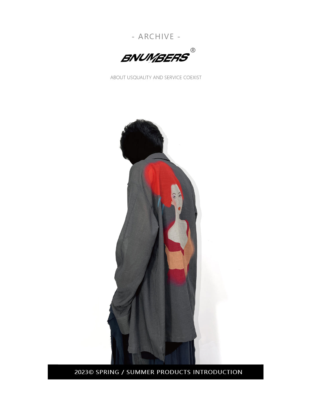 donclickin YOHJI 02SSJI Archive Mesh Shirt Jacket – Diva Portrait Loose Fit