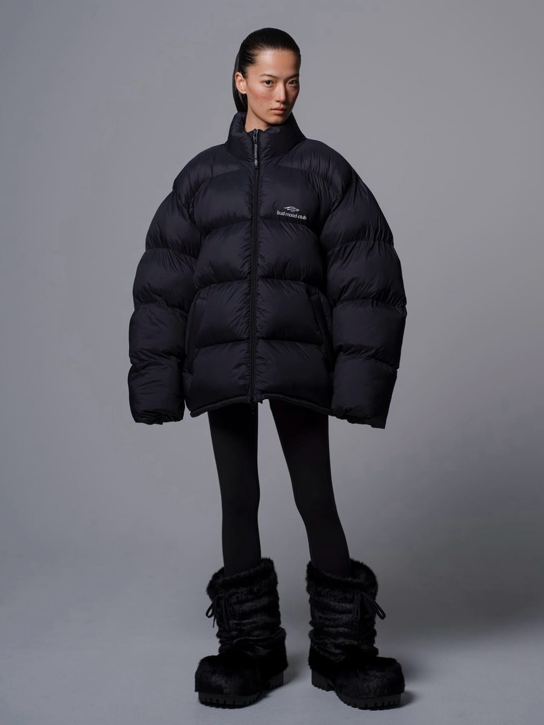 Skiwear 3M Reflective Nylon Puffer Jacket - Technical Shell Thermal Padding