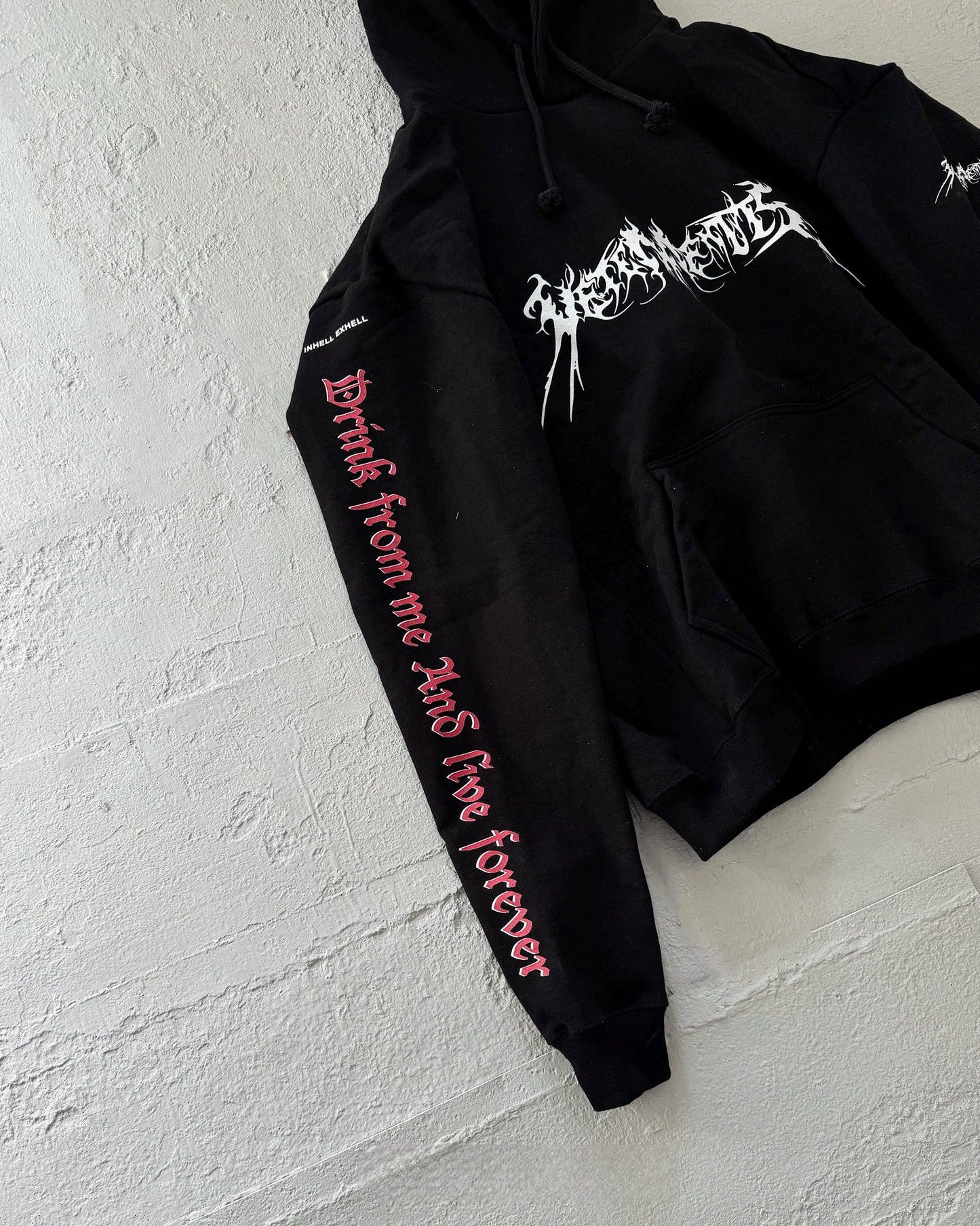 Vetements Homme 17FW Total Fucking Darkness OG Archive Pentagram Hoodie Carti