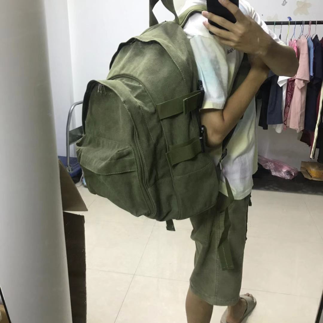 Yuta Hosokawa READYMADE x FOG Vers. Backpack Dual-Shoulder Bag Titanium Buckles - Green