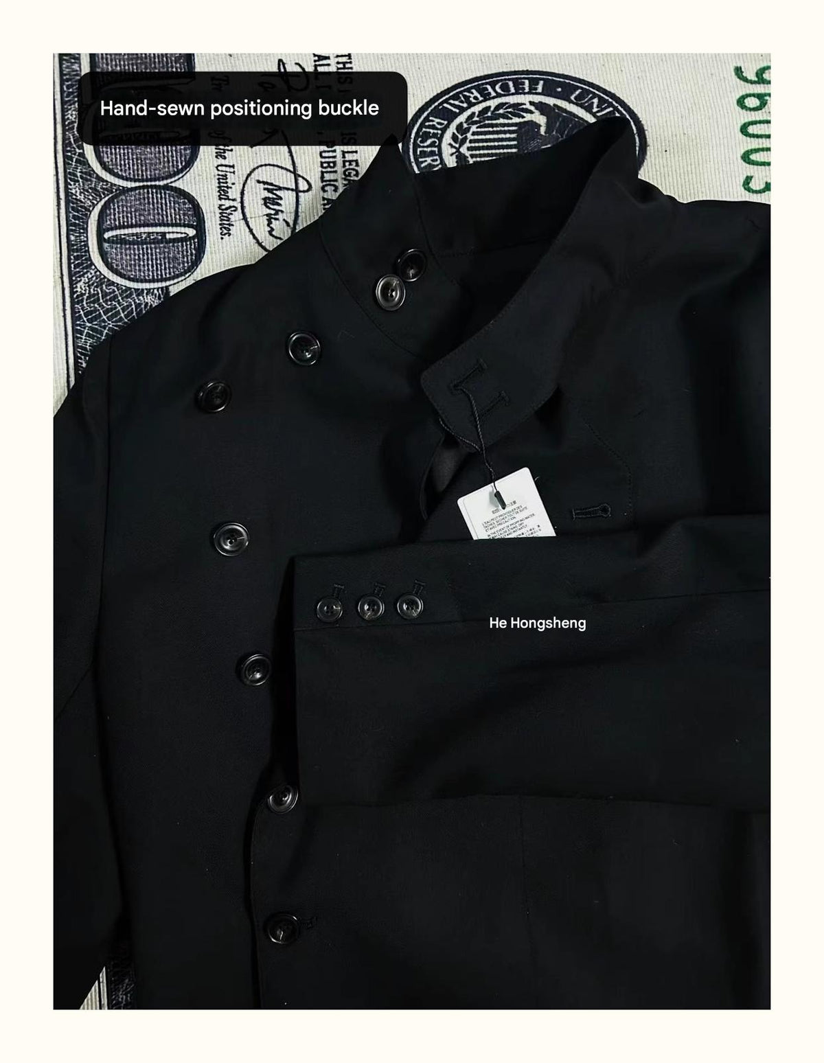 Takahiro Miyashita Number (N)ine 17SS Tailored Button Fencing Jacket