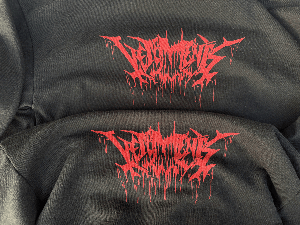 VTM 2018 “Blood Drip” Heavy Metal Tour Hoodie Heavyweight Oversized Opium Carti
