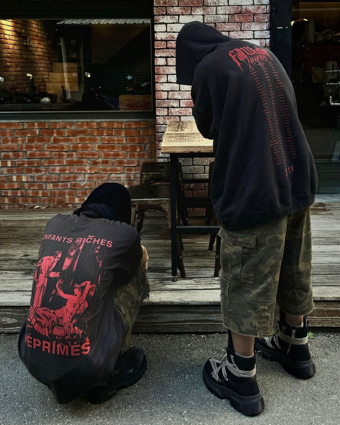 VTM 2018 “Blood Drip” Heavy Metal Tour Hoodie Heavyweight Oversized Opium Carti