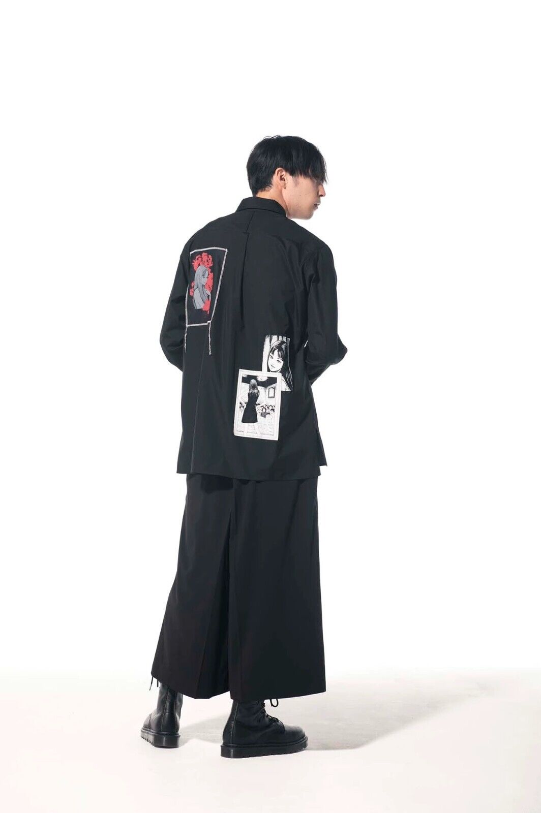 Yohji Yamamoto SYTE 21ss X Ito Junji Manga Tomie Long Sleeve Shirt