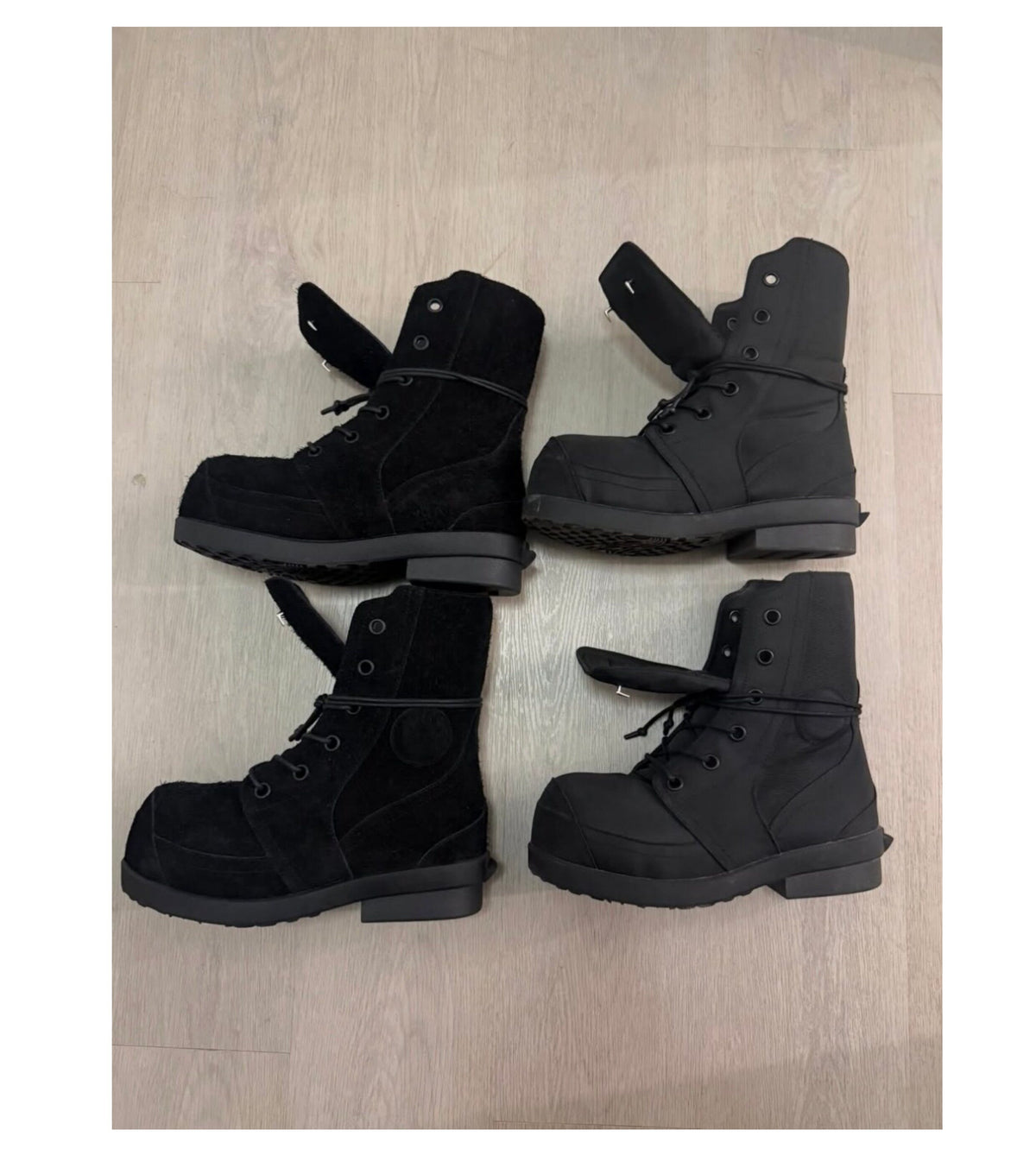 BAZO_1199 Bunny Boots - UDG Distressed Suede & Top-Grain Leather