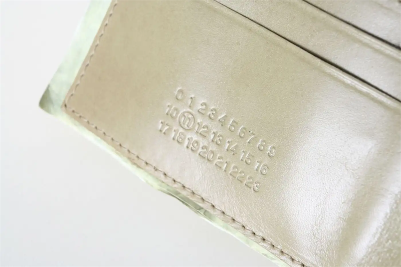 Margiela 24SS Custom Calfskin MM6 Wallet – Invoice Receipt Design Collab