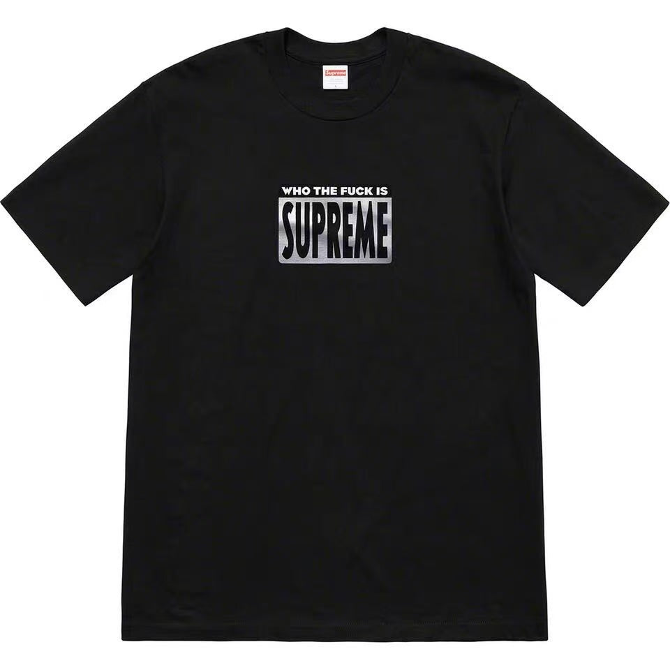 24SS Sup Short-Sleeve T-shirt Retro Unisex 280g Pure Cotton