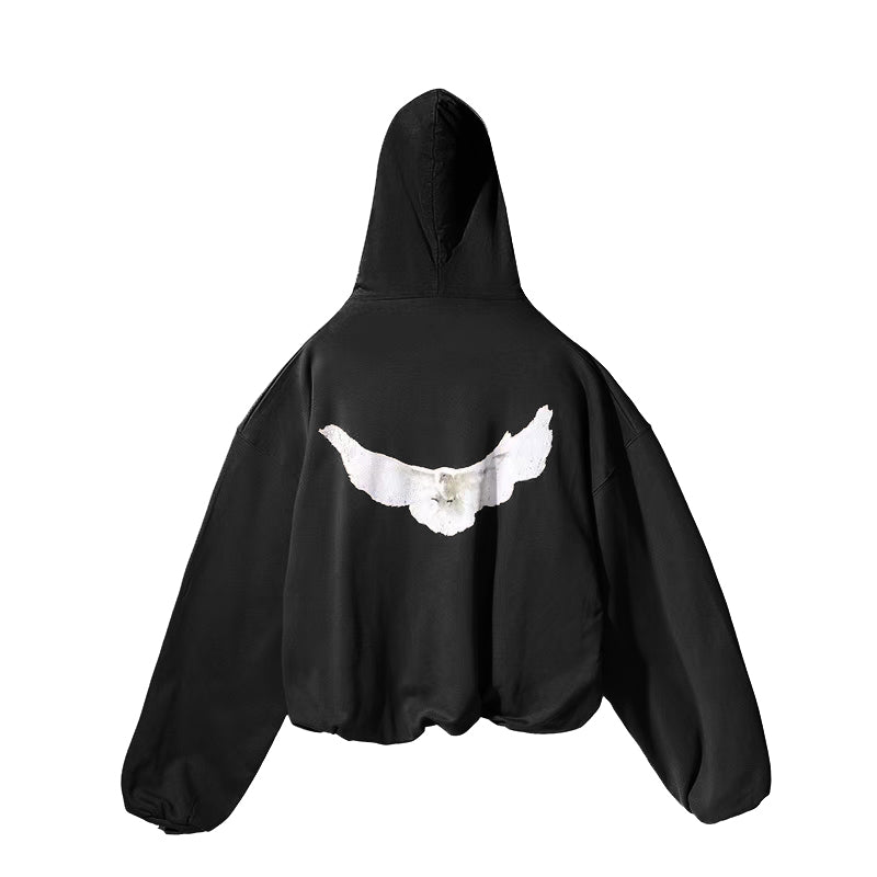 Kanye X Peace Dove X GAP Triple Collaboration Heavyweight Loose Hoodie Sweatshirt