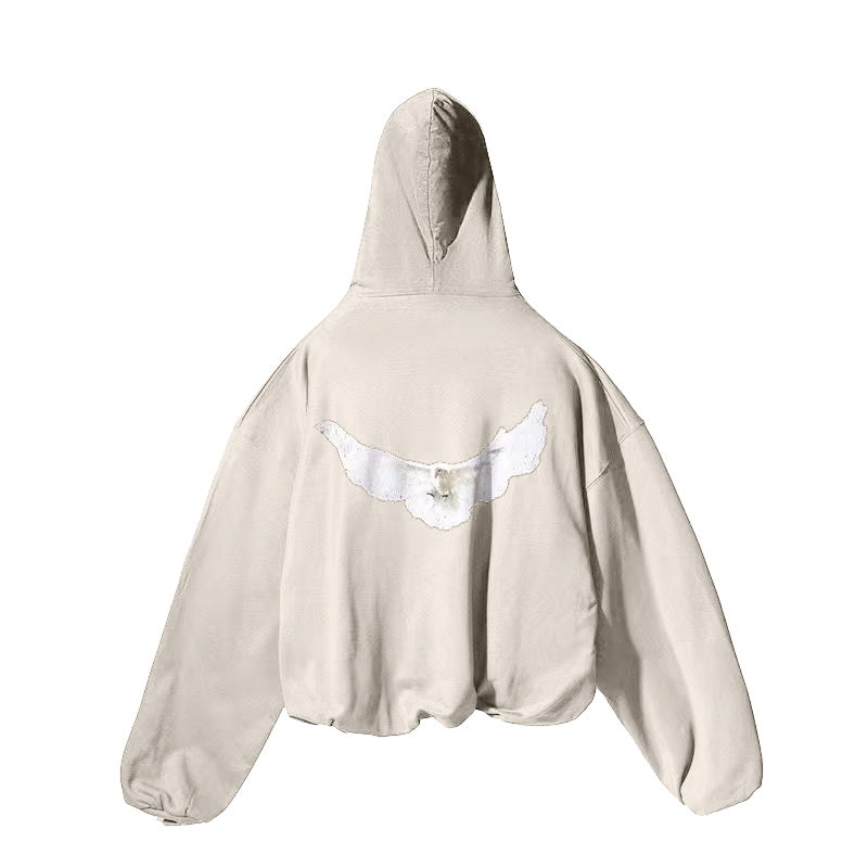 Kanye X Peace Dove X GAP Triple Collaboration Heavyweight Loose Hoodie Sweatshirt