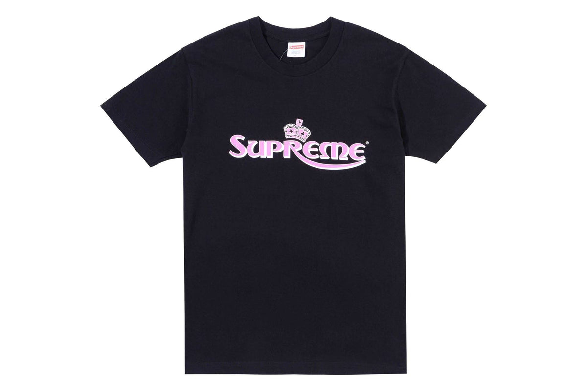 24SS Sup Short-Sleeve T-shirt Retro Unisex 280g Pure Cotton