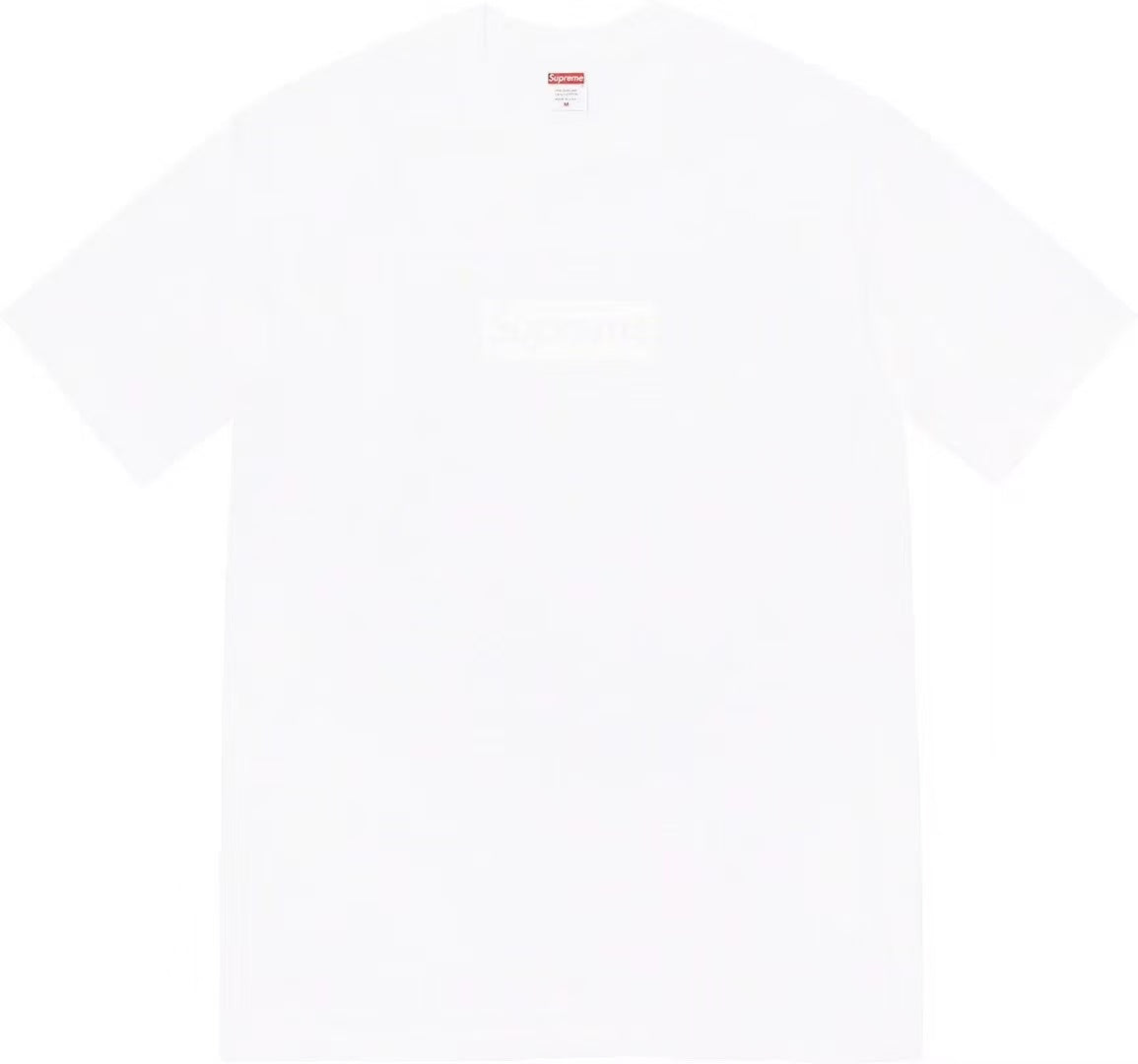 24SS Sup Short-Sleeve T-shirt Retro Unisex 280g Pure Cotton