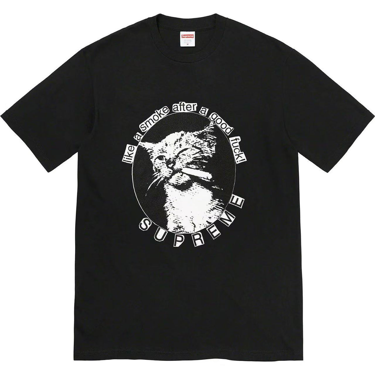 24SS Sup Short-Sleeve T-shirt Retro Unisex 280g Pure Cotton