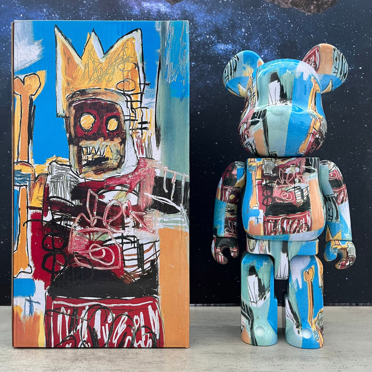 BE@RBRICK 400% Bluetooth Speaker Building Block Violent Bear Collectible Figure