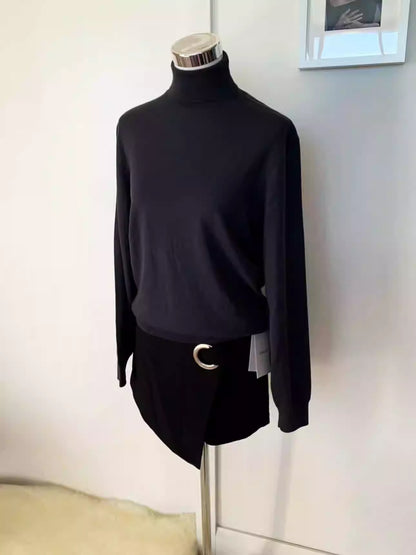 Lemaire Merino Wool Turtleneck - 100% Fine-Spun Australian Yarn