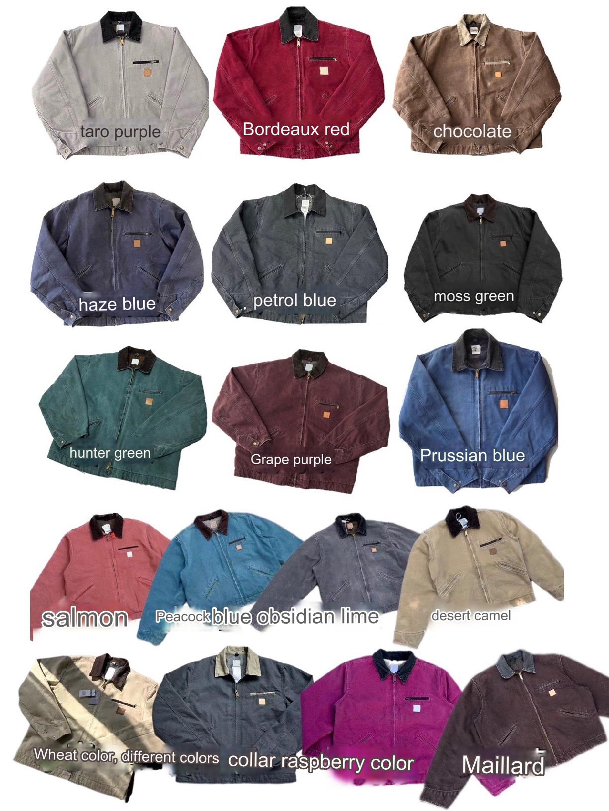 J97 Detroit Jacket - Vintage Canvas J22 Cleanfit Cotton Coat -  