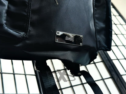 XINrEN Limited Edition Undercover Classic Nylon Parachute Backpack - Black - Nylon Black