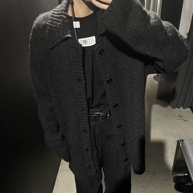 OUR LEGACY 23FW Wool Blend Pilled Knit Cardigan Jacket Unisex Cleanfit