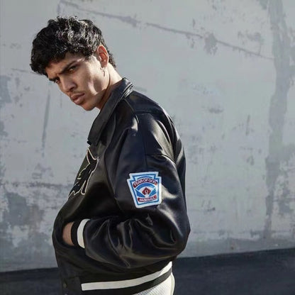 FOG Satin Manuel Bomber Jacket - Fifth Season Cropped Fit - donclickin