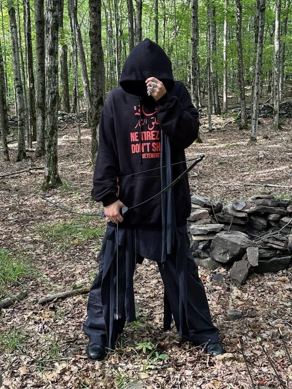 VTM ’Don’t Shoot’ Hoodie – Anti-War Theme Heavyweight Embroidered