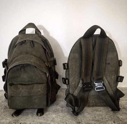 Yuta Hosokawa READYMADE x FOG Vers. Backpack Dual-Shoulder Bag Titanium Buckles - Green