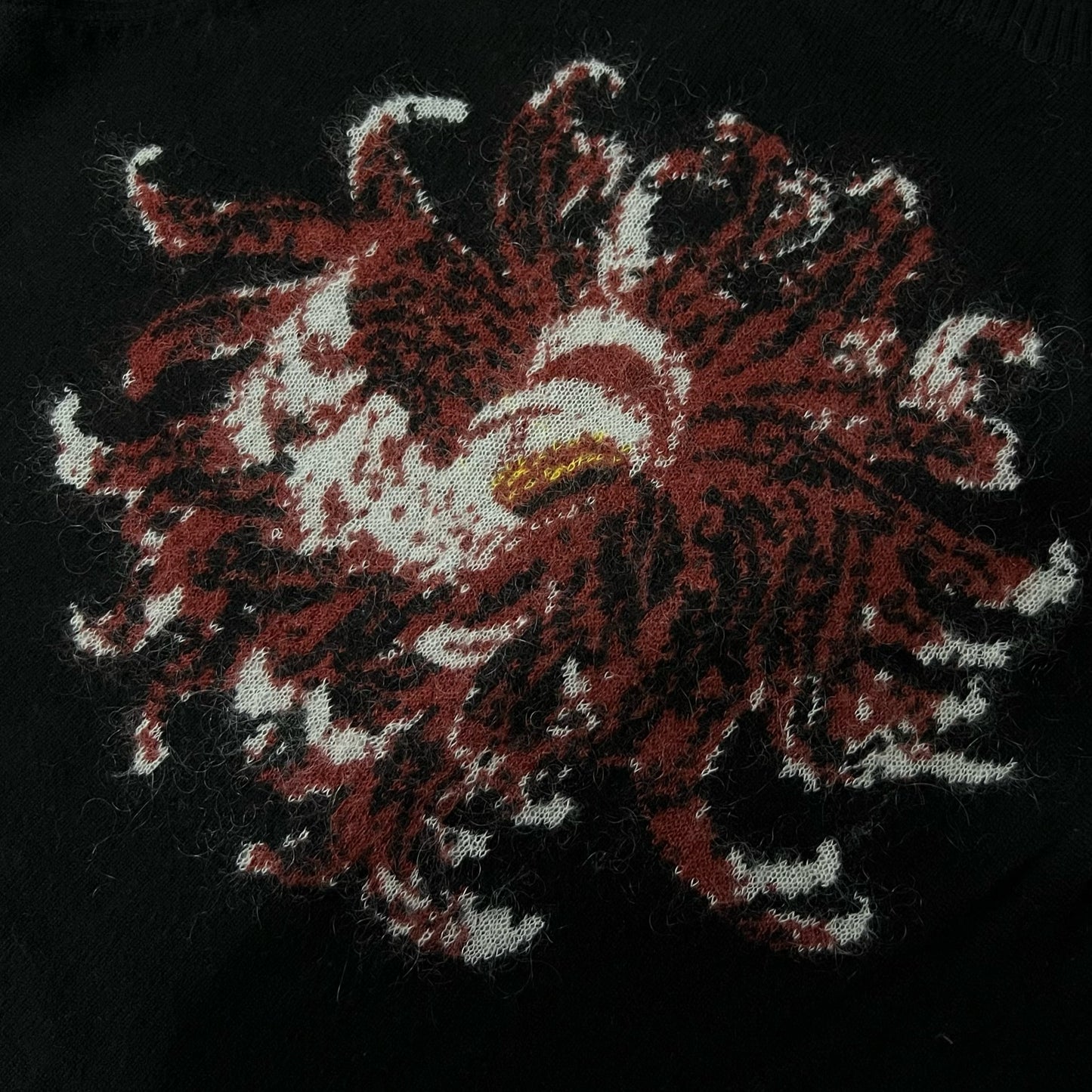 Yohji / Dahlia 花と少年 ’Flower & Youth’ Mohair Wool Knit Sweater