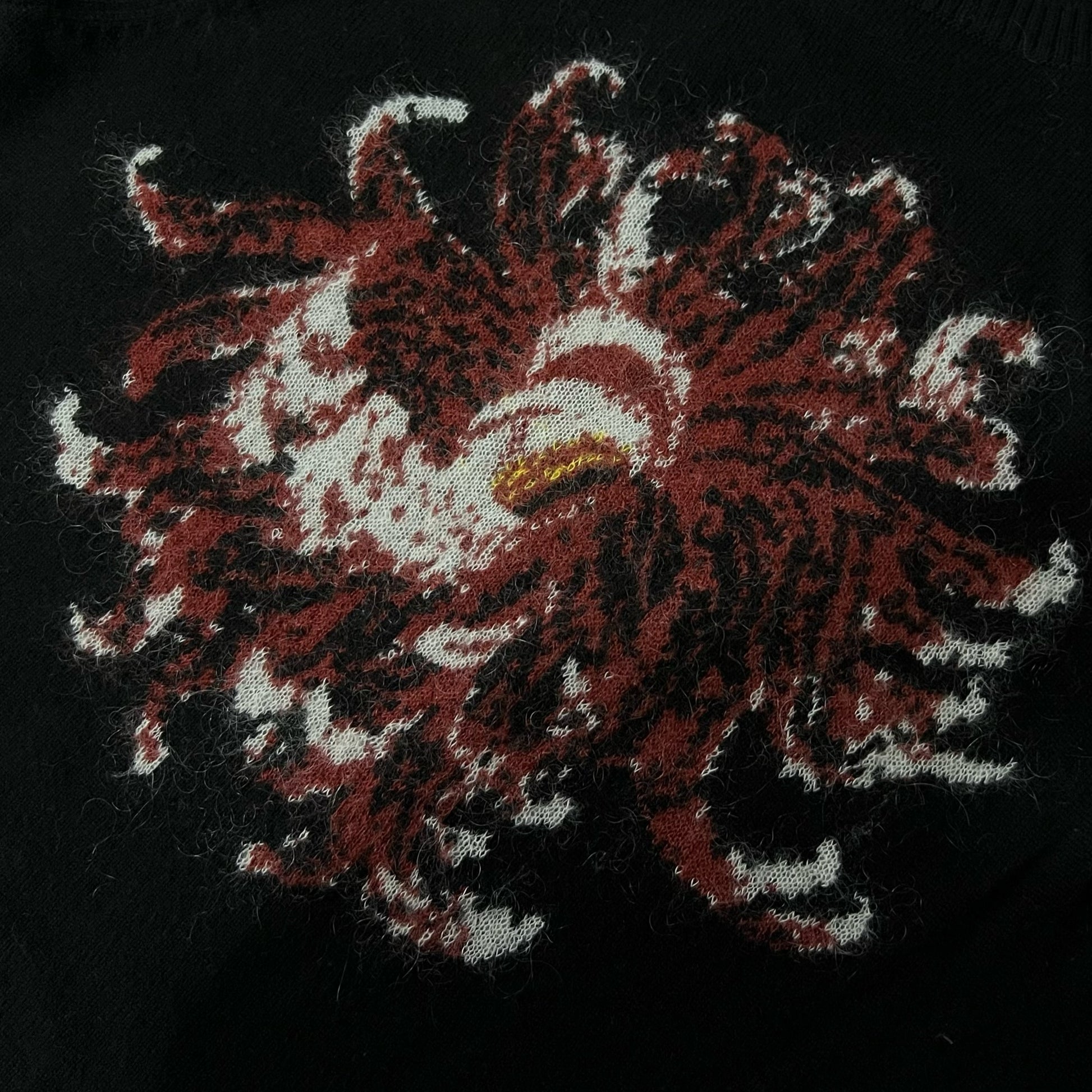 Yohji / Dahlia 花と少年 ’Flower & Youth’ Mohair Wool Knit Sweater