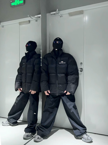 Skiwear 3M Reflective Nylon Puffer Jacket - Technical Shell Thermal Padding