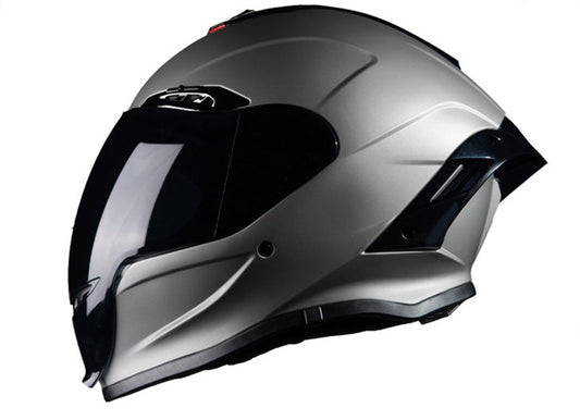 Mecha | NBTK Full-Face/Cover Retro Motorcycle Helmet /Bluetooth 3C DOT Dual Visor - Donclickin