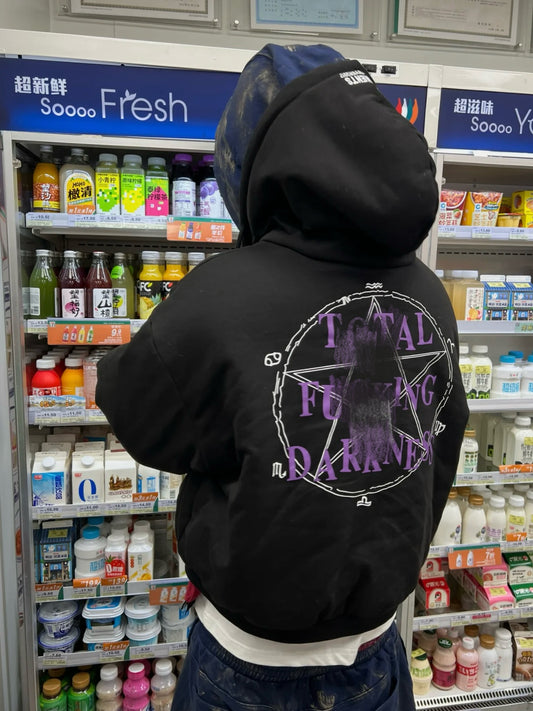 VET 17AW Archive-Grade Reversible Bomber – Dual-Sided Heavyweight Cotton Hoodie