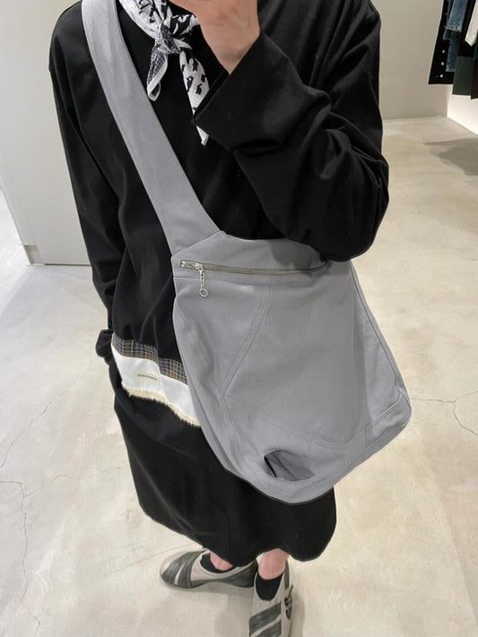 donclick Kiko Kostadinov 24SS Crossbody Bag – New Canvas Zip Shoulder Bag Unisex - Donclickin