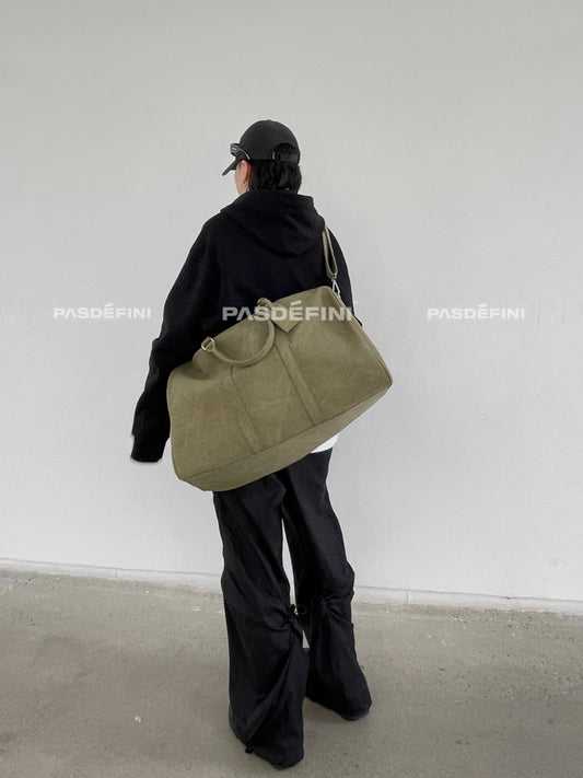 donclick Oversized Canvas ReadyMade Bucket Bag - Travel Tote & Shoulder Bag - Donclickin