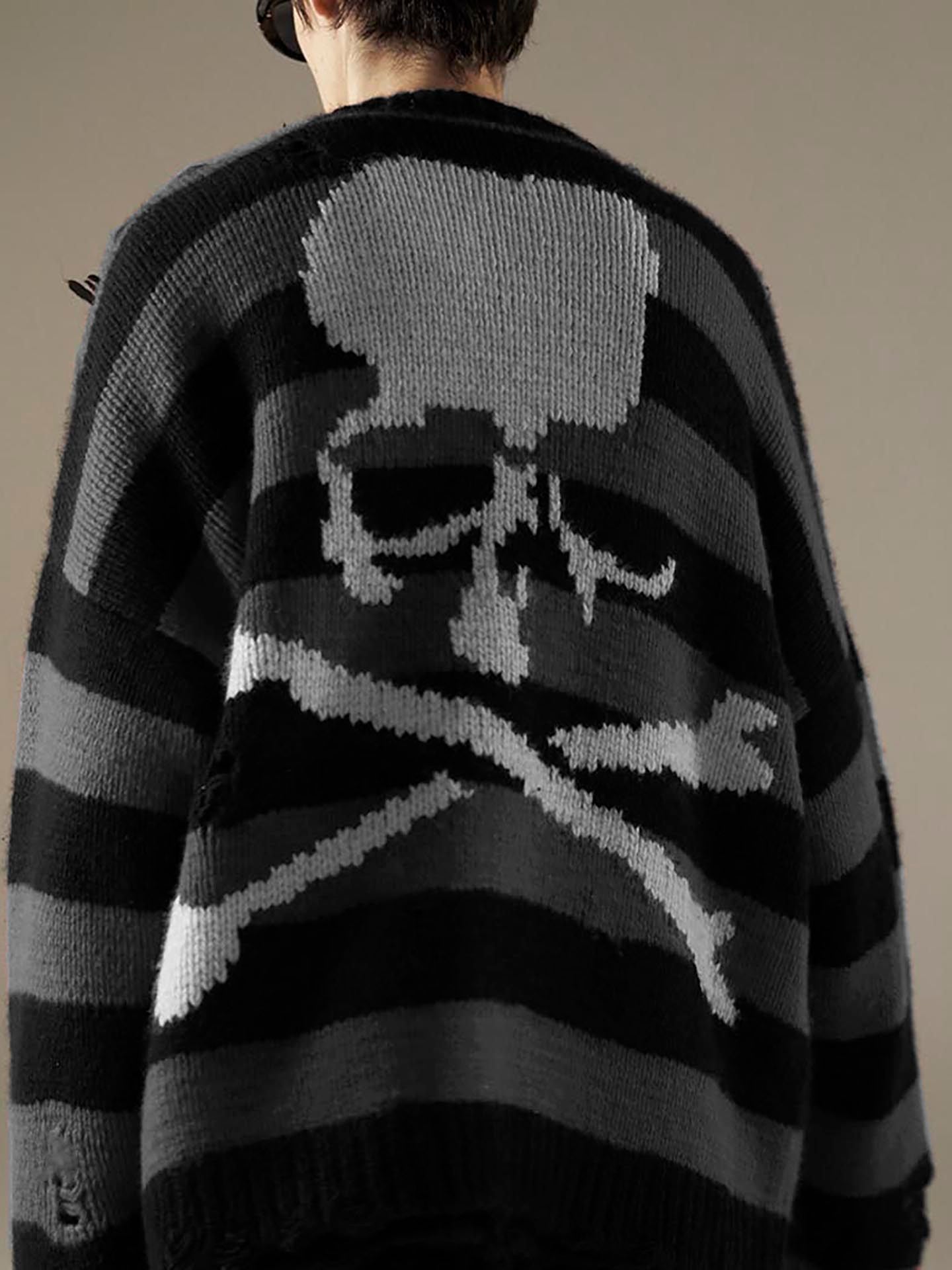 MASTERMIND JAPAN Skull Signature Knit — 100% Premium Australian Merino Wool