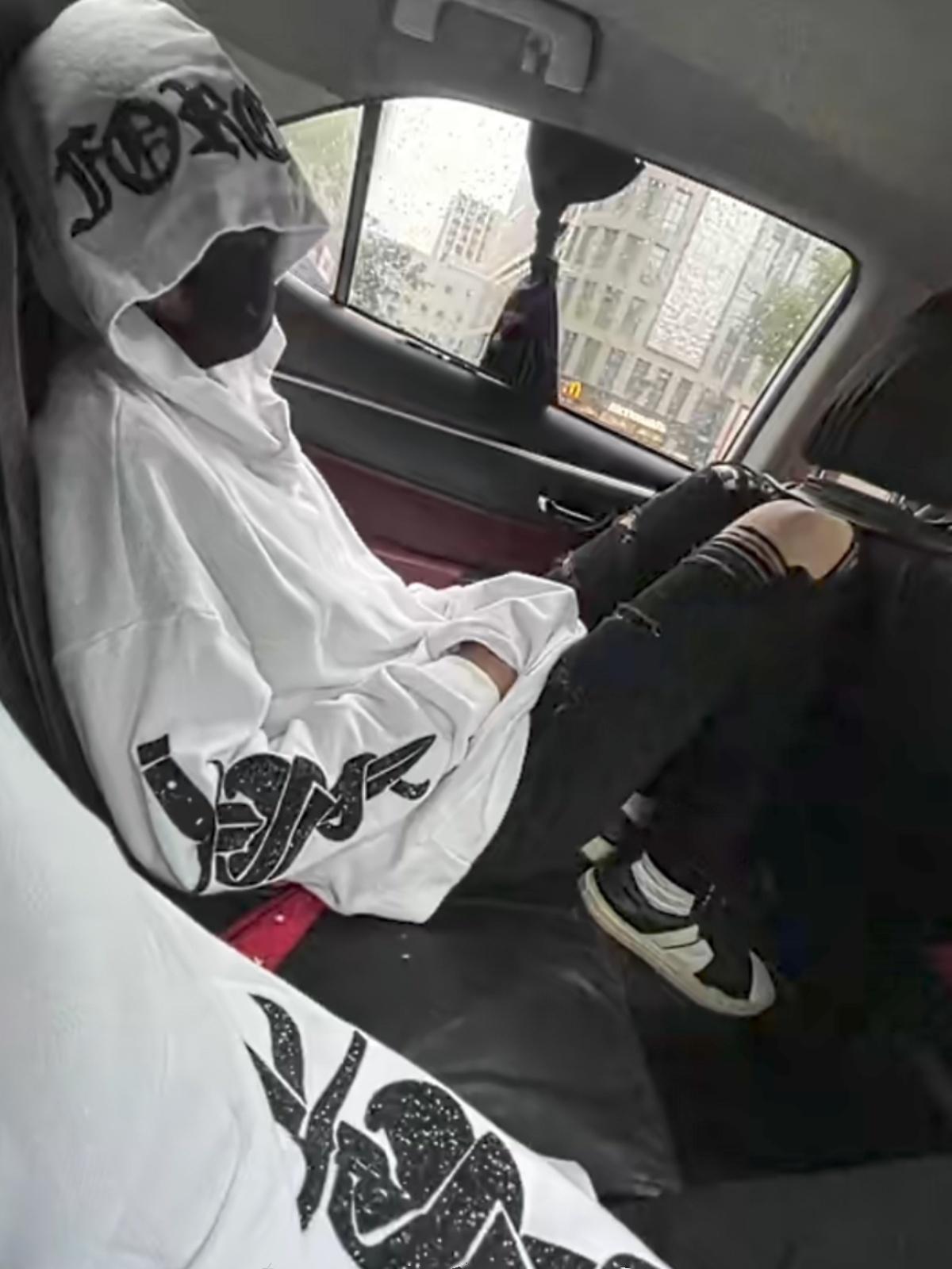 Amiri Sword Hoodie High Street Embroidery Heavyweight Sequin Detail