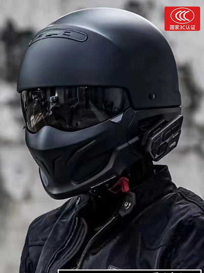 Shadow Scorpion -Motorcycle Full Face Helmet Harley Cruiser Bike Class A 3C DOT