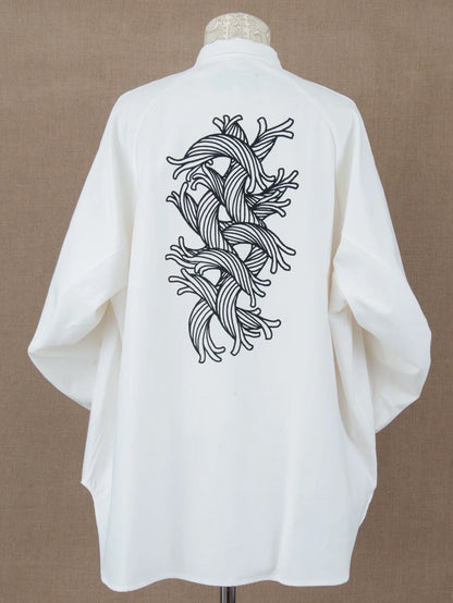Christopher Nemeth Vintage Knot Shirt Unisex Long Sleeve Outerwear