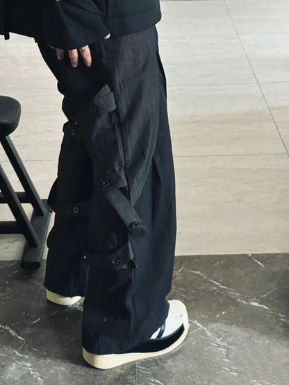 Revised Yohji Archive Shell Toe High-Top - Triple Black Platform     