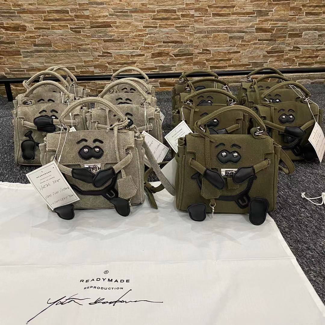 Readymade Monster Bag - Women’s Smiley Face Shoulder Handheld Crossbody Bag - Order with colors/Style
