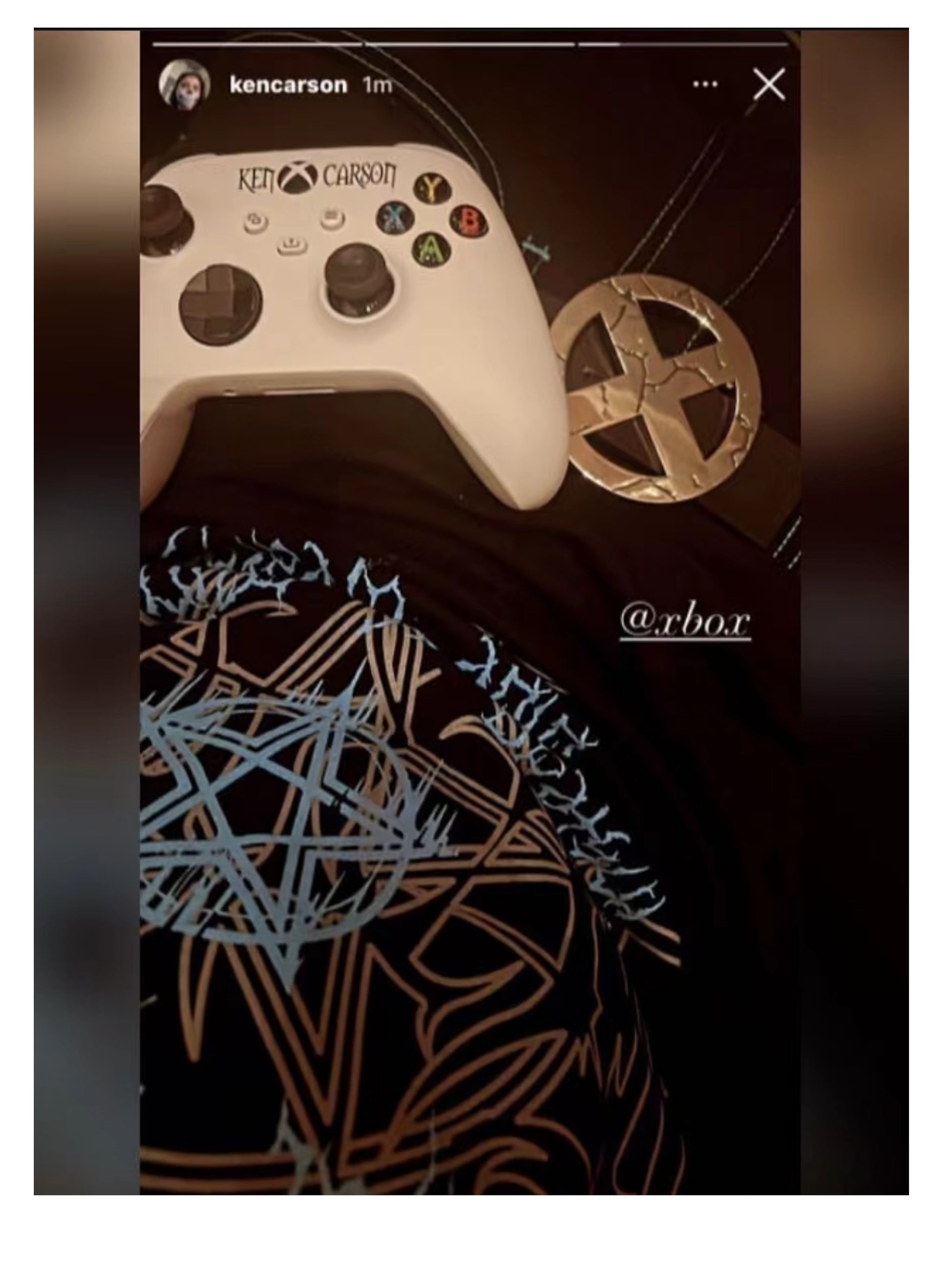 Vetements VTM 22SS Gothic Rage Hoodie Pentagram - Sanskrit Embroidery