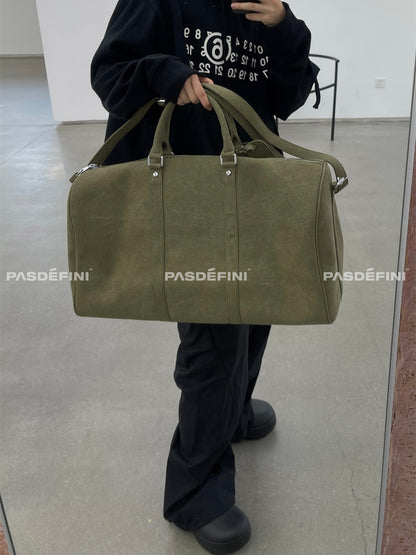 donclick Oversized Canvas ReadyMade Bucket Bag - Travel Tote & Shoulder Bag