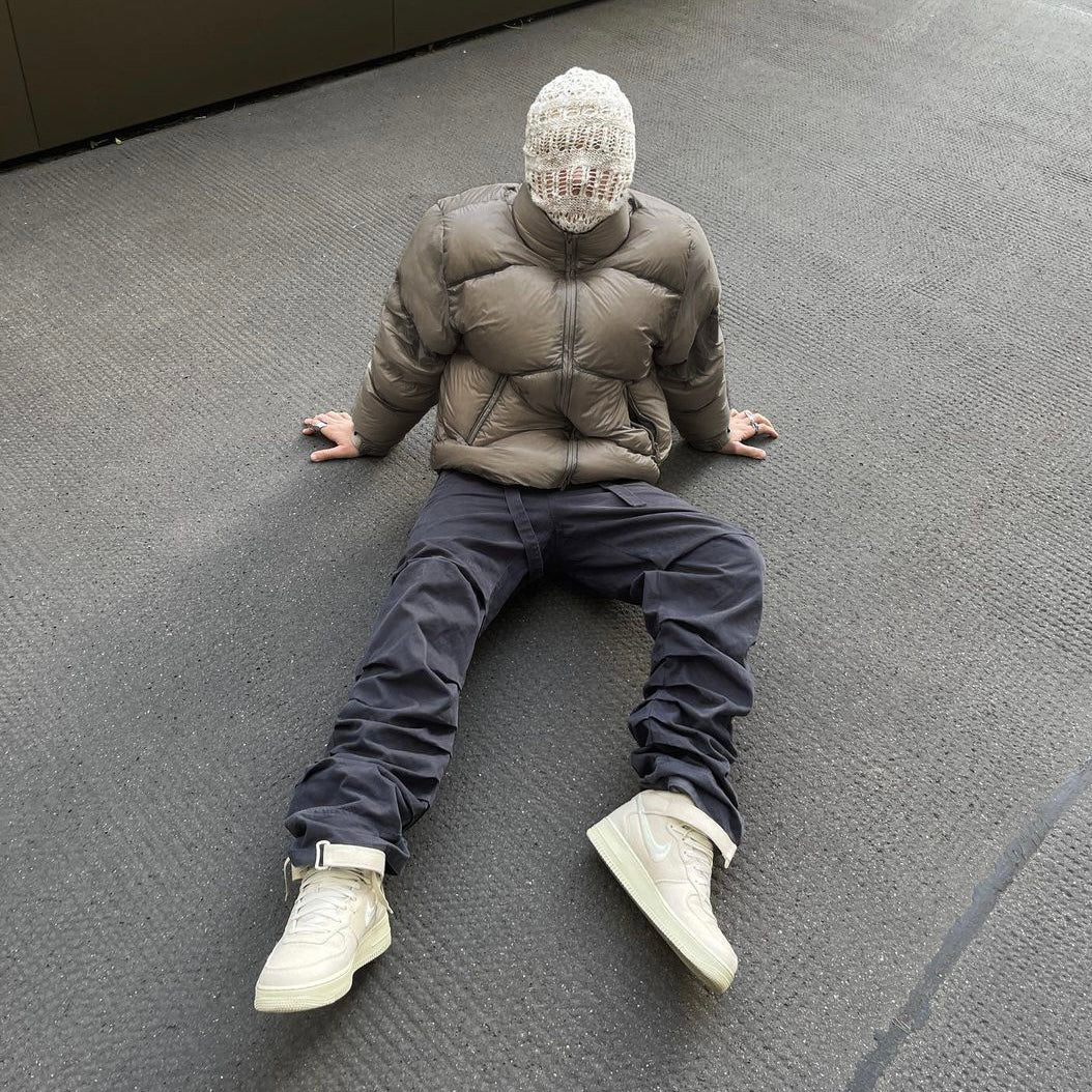 REPRESENT TRACK 24FW White Duck Down Puffer Jacket Coats