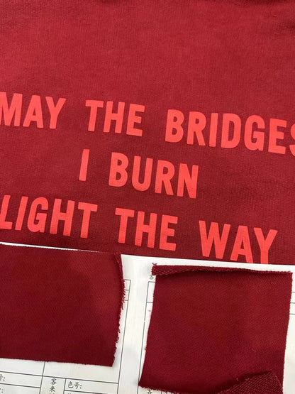 Revised VTM 17SS ’Bridges I Burn’ Zip Hoodie - Ultra Heavyweight Hoodie