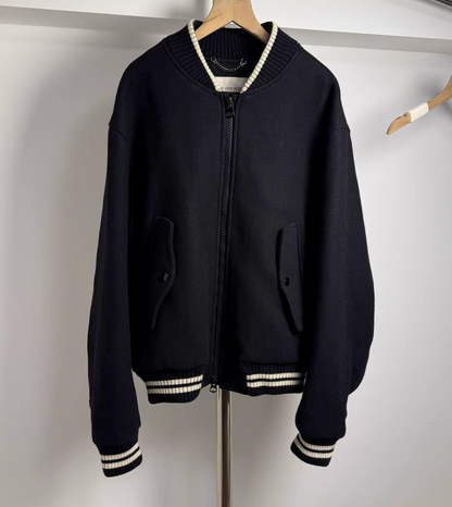 Dries Van Noten Wool Bomber Jacket