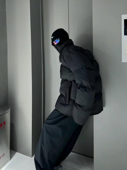 Skiwear 3M Reflective Nylon Puffer Jacket - Technical Shell Thermal Padding