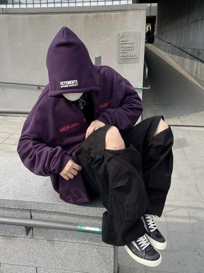 Vetements Rare Purple Sexual Fantasies Hoodie – Exclusive Collectible Edition