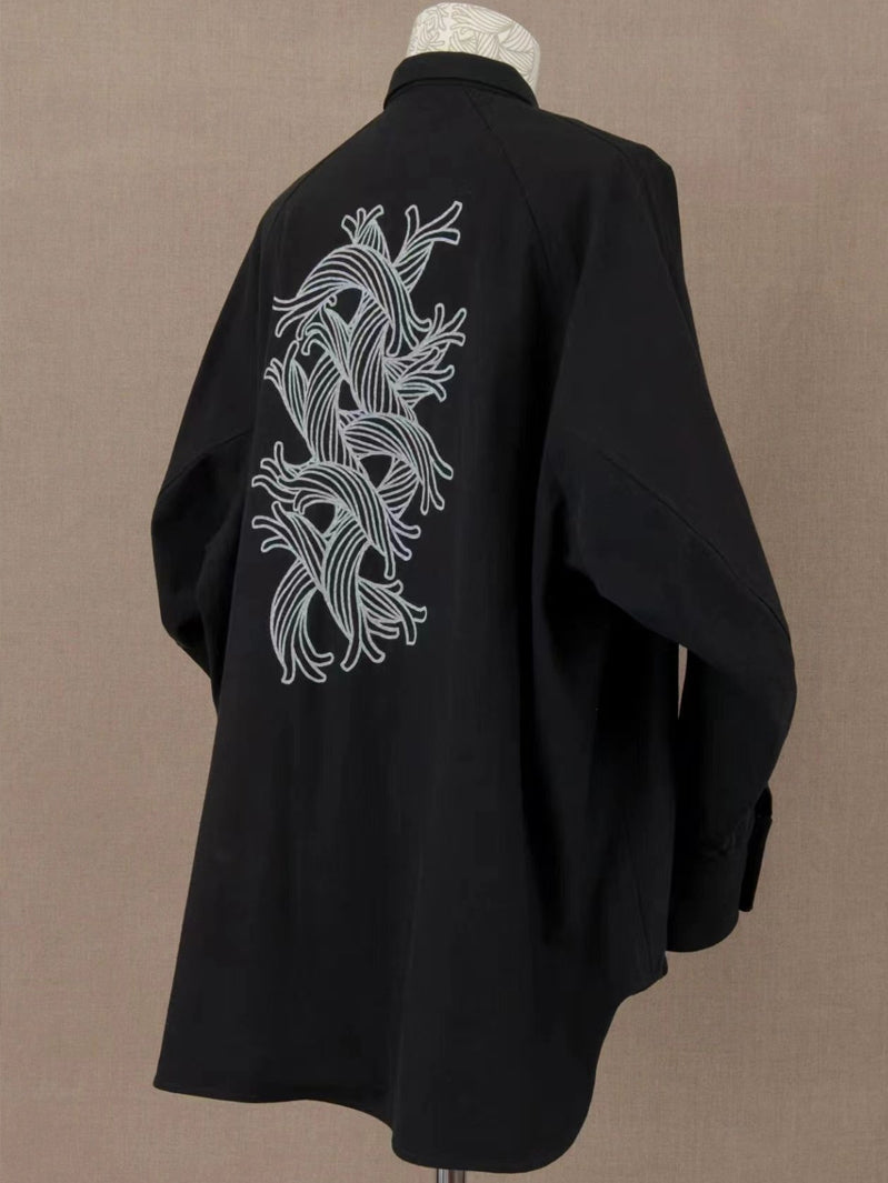 Christopher Nemeth Vintage Knot Shirt Unisex Long Sleeve Outerwear