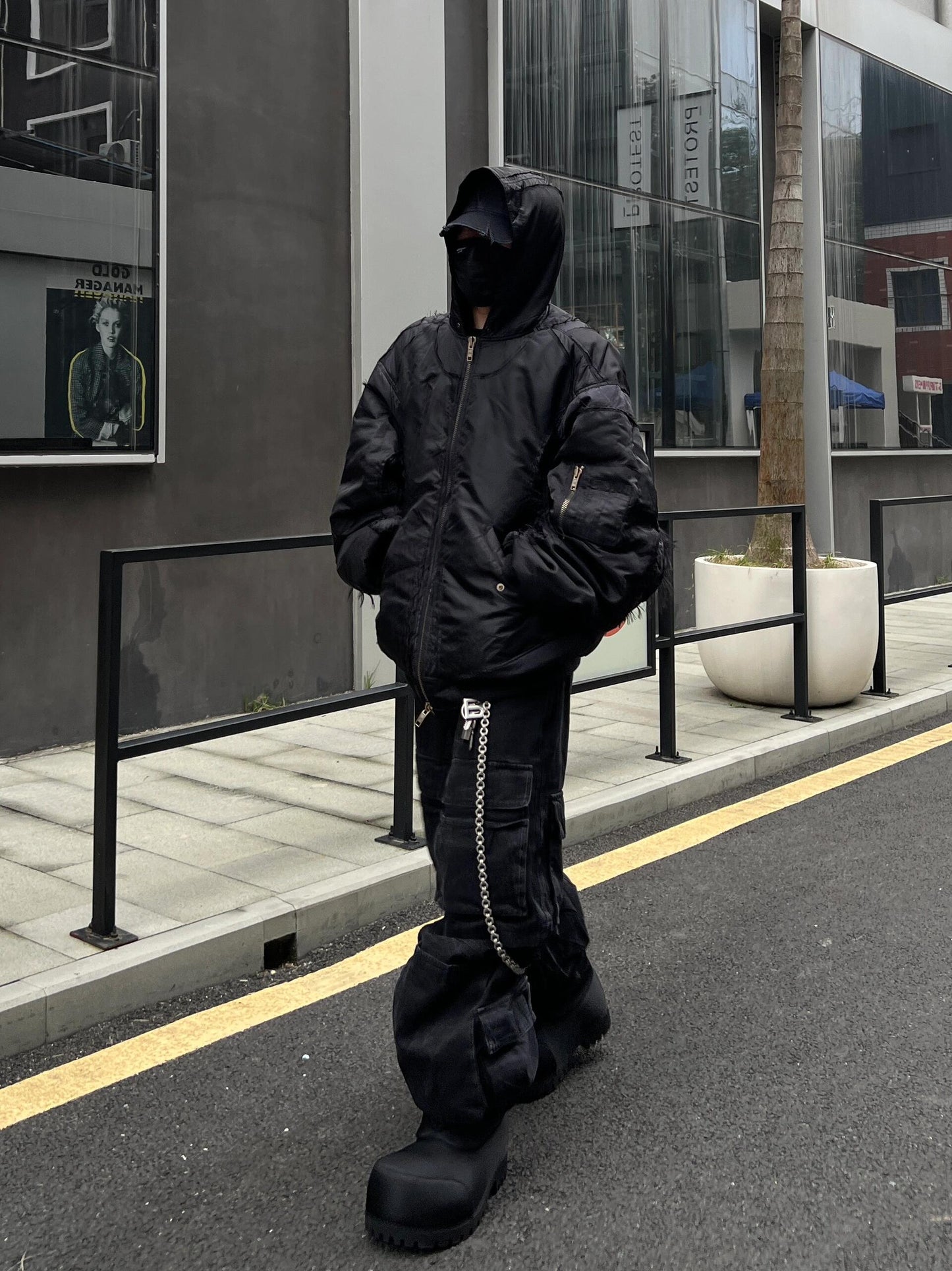 Parisian Snow Boots Ski Waterproof Anti-Slip Big Head Short Boots