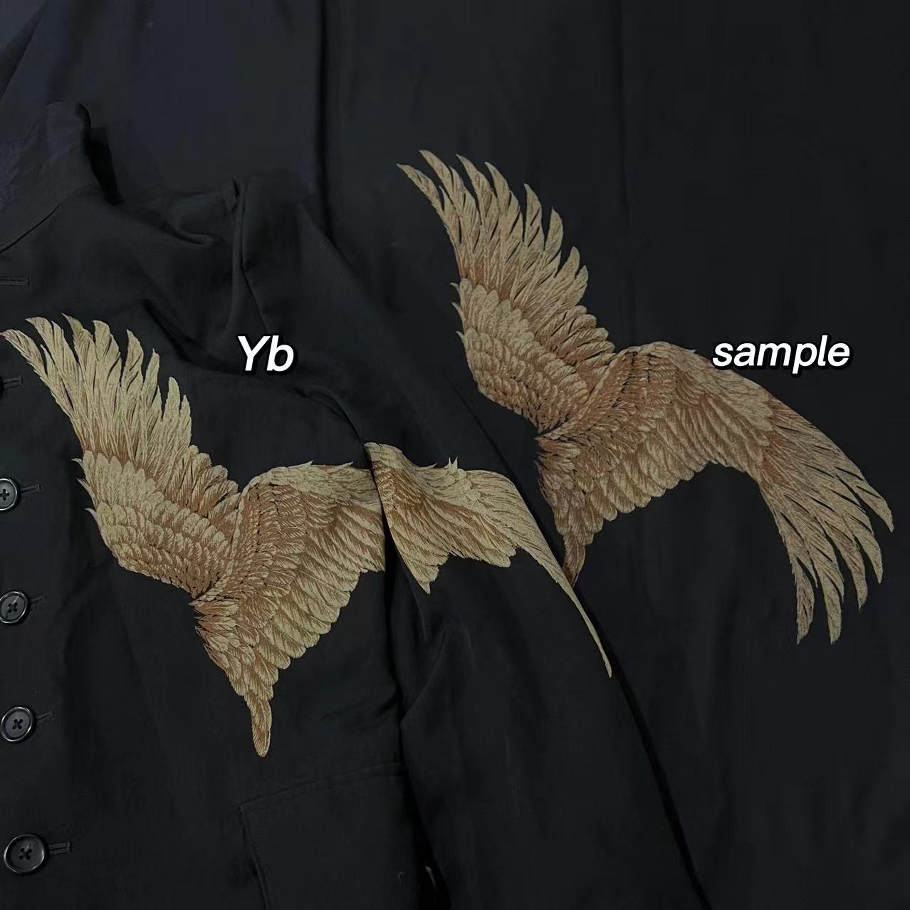 Yohji Yamamoto ’Fading Soldier’ Discharge Print Single-Breasted Jacket