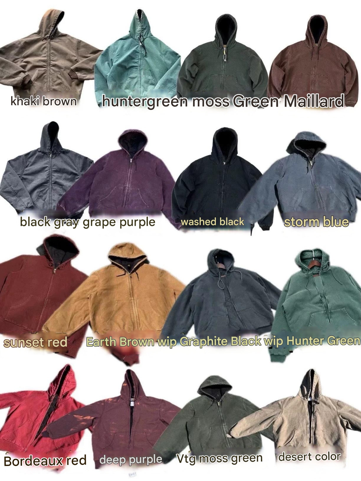 J97 Detroit Jacket - Vintage Canvas J22 Cleanfit Cotton Coat -  