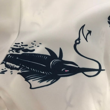 Neighborhood 20SS Hawaiian Swordfish Shirt Long Sleeve Open-Front Loose