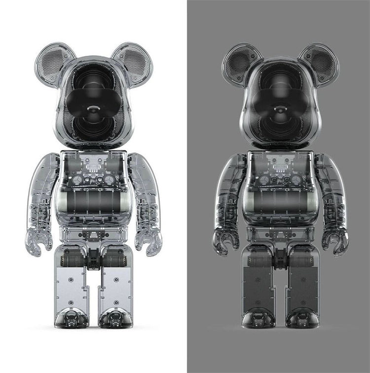 BEARBRICK 400% Block Bear - Art Toy Collectible Figure | Donclickin  